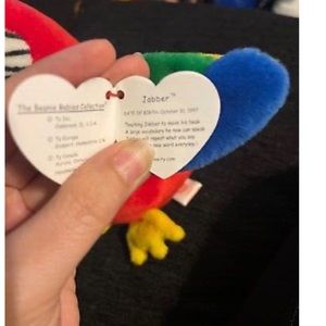 Ty Beanie Babie “Jabber” rare/tag error 1997/1998